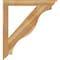 Ekena Millwork Funston Traditional Rough Sawn Bracket, Western Red Cedar, 4"W x 40"D x 44"H BKT04X40X44FST01RWR - alternate 3